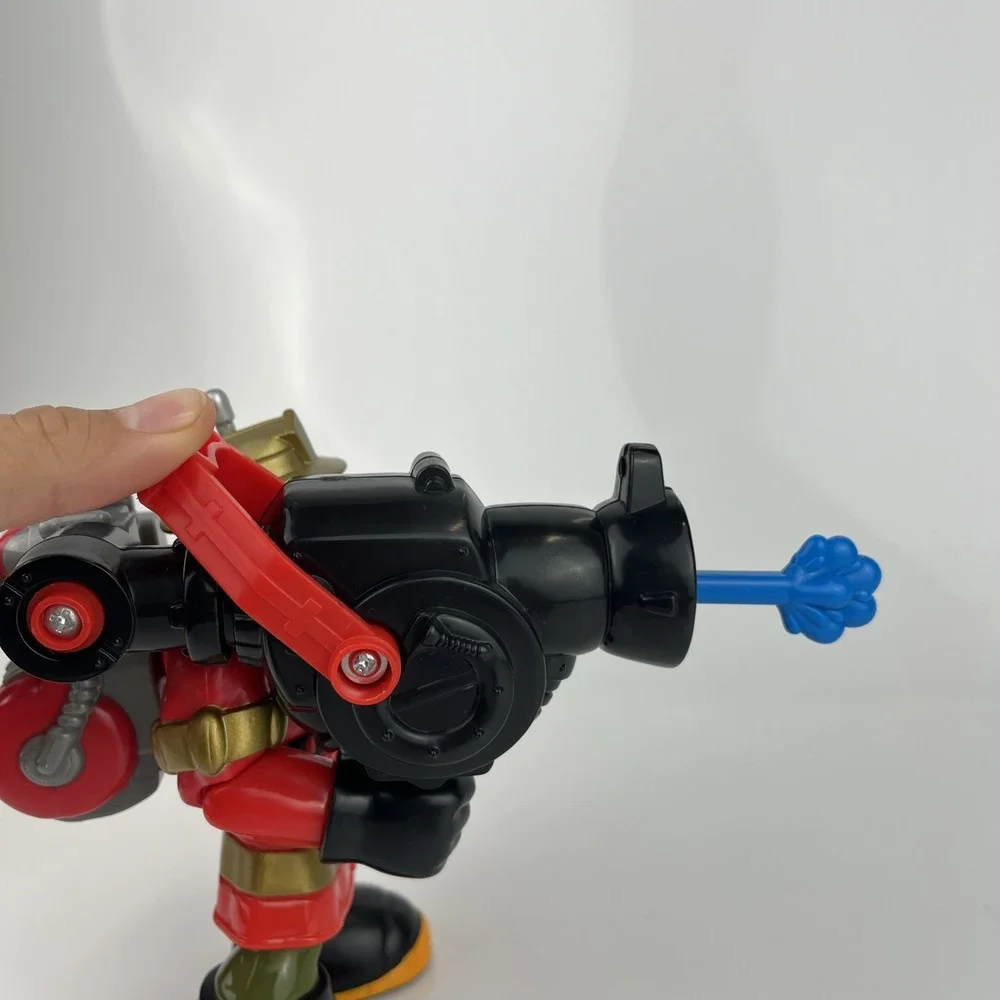 1997 Mattel Fisher Price Rescue Heroes‎ Billy Blazes w/ Water Cannon Firefighter